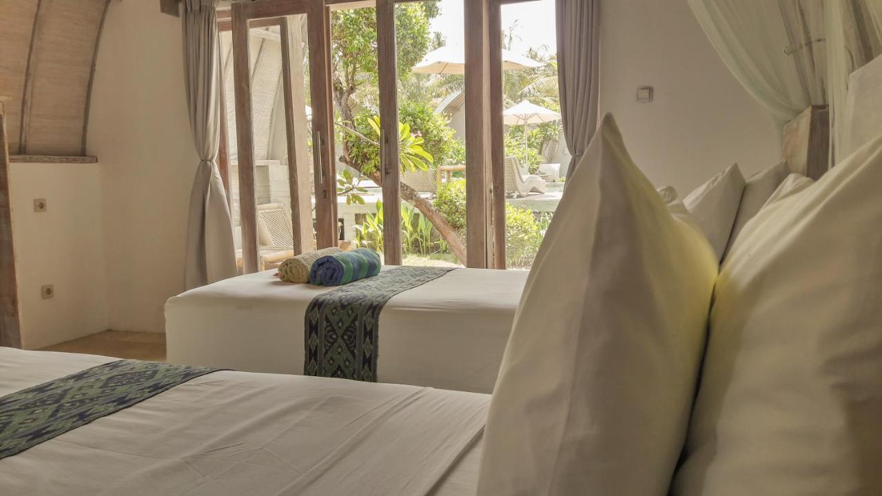 Puri Air Beach Resort & Spa Gili Air Bagian luar foto