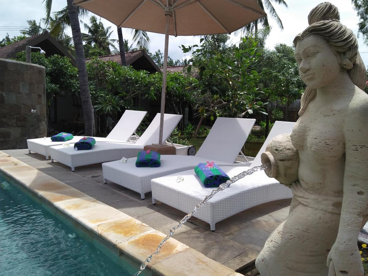 Puri Air Beach Resort & Spa Gili Air Bagian luar foto